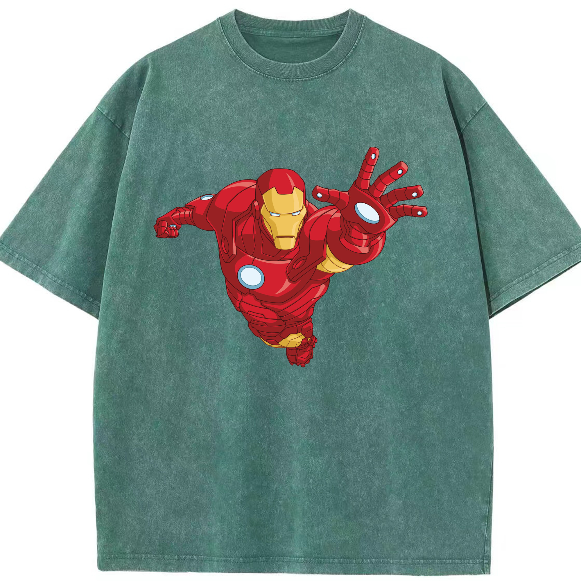 （画像用） アベンジャーズ The Avengers 綿100% ヴィンテージ風 半袖Tシャツ（フロントプリント）